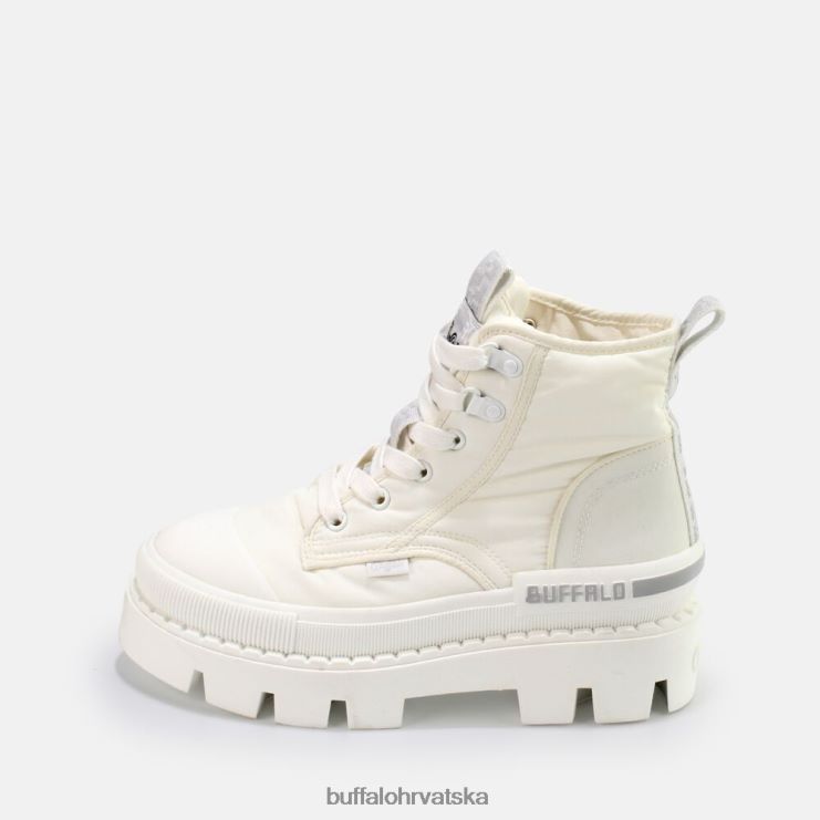 bijela Buffalo raven hi bootie vegan |čizme TDD6T889